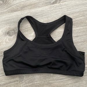 Black Kids Sports Bra/Training Bra | Size M